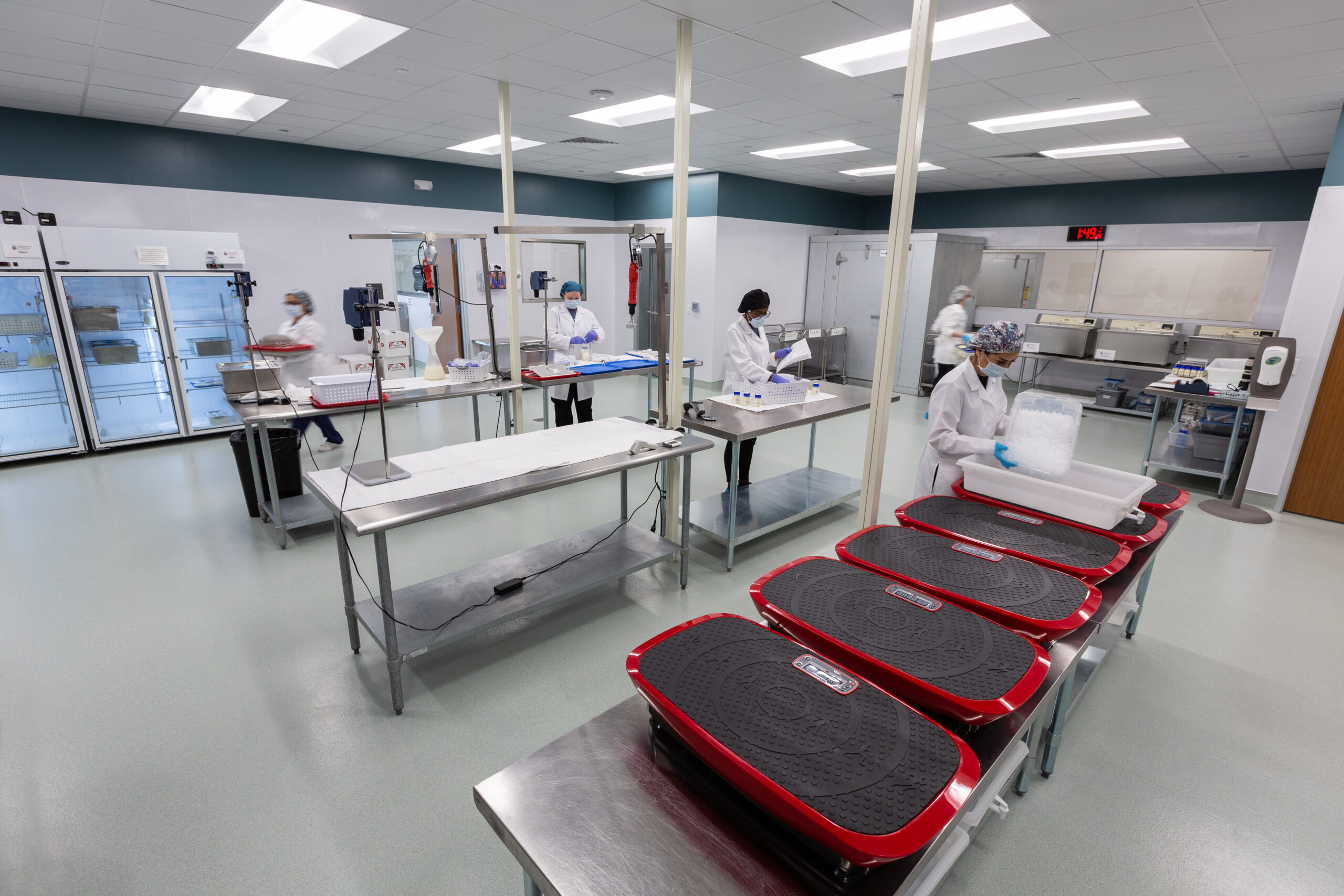 Milk Bank - Processing Lab With Technicians_1