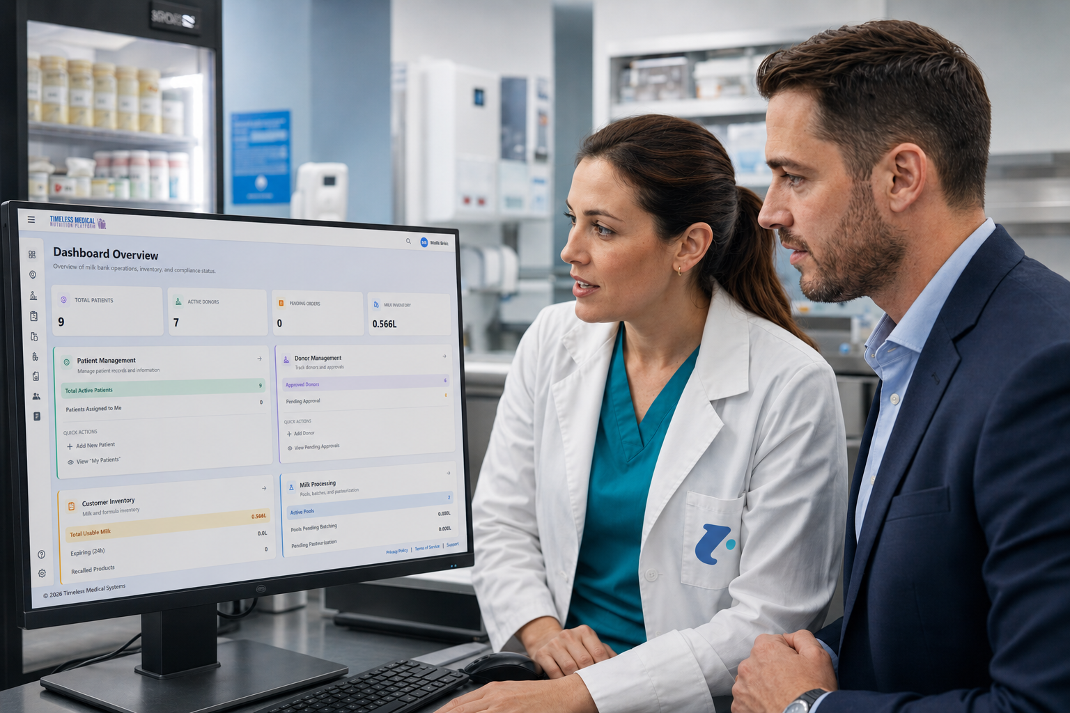 The Timeless Medical Systems leadership team